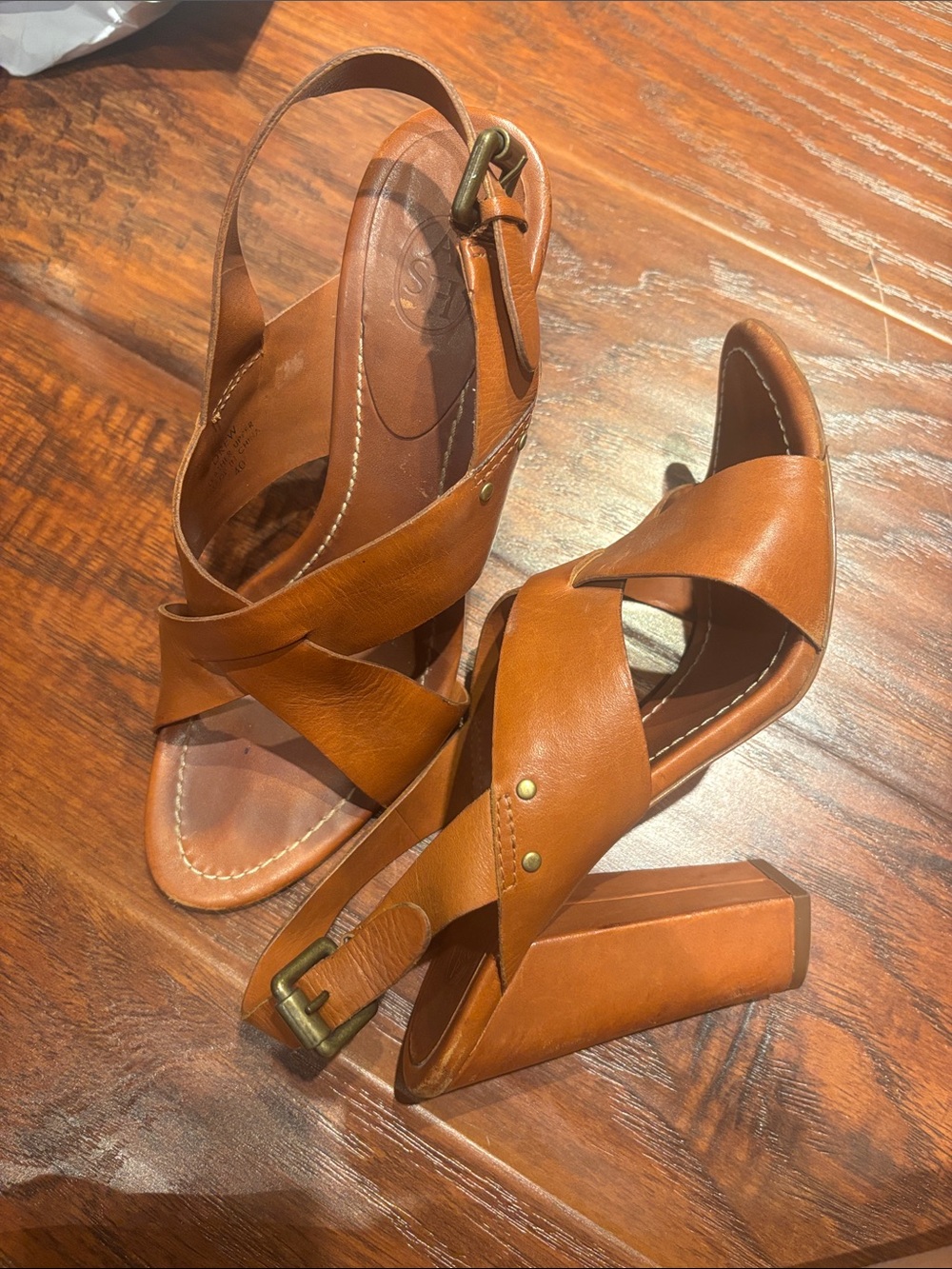 ASH - Leather Ankle Heels